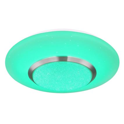 Globo - Lampă de tavan LED RGBW, reglabilă în intensitate, LED/18W/230V, 3000K, Ø 34 cm