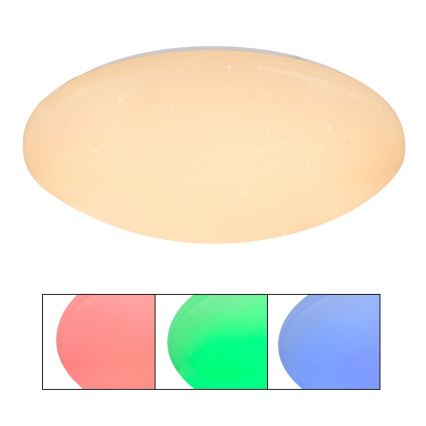Globo - Lampă de tavan LED RGB dimabilă LED/48W/230V + LED/10W 2700-6500K Ø 50 cm + telecomandă