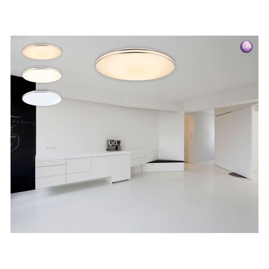 GLOBO 483888-24 - Plafonieră LED PIERRE 1xLED/24W/230V