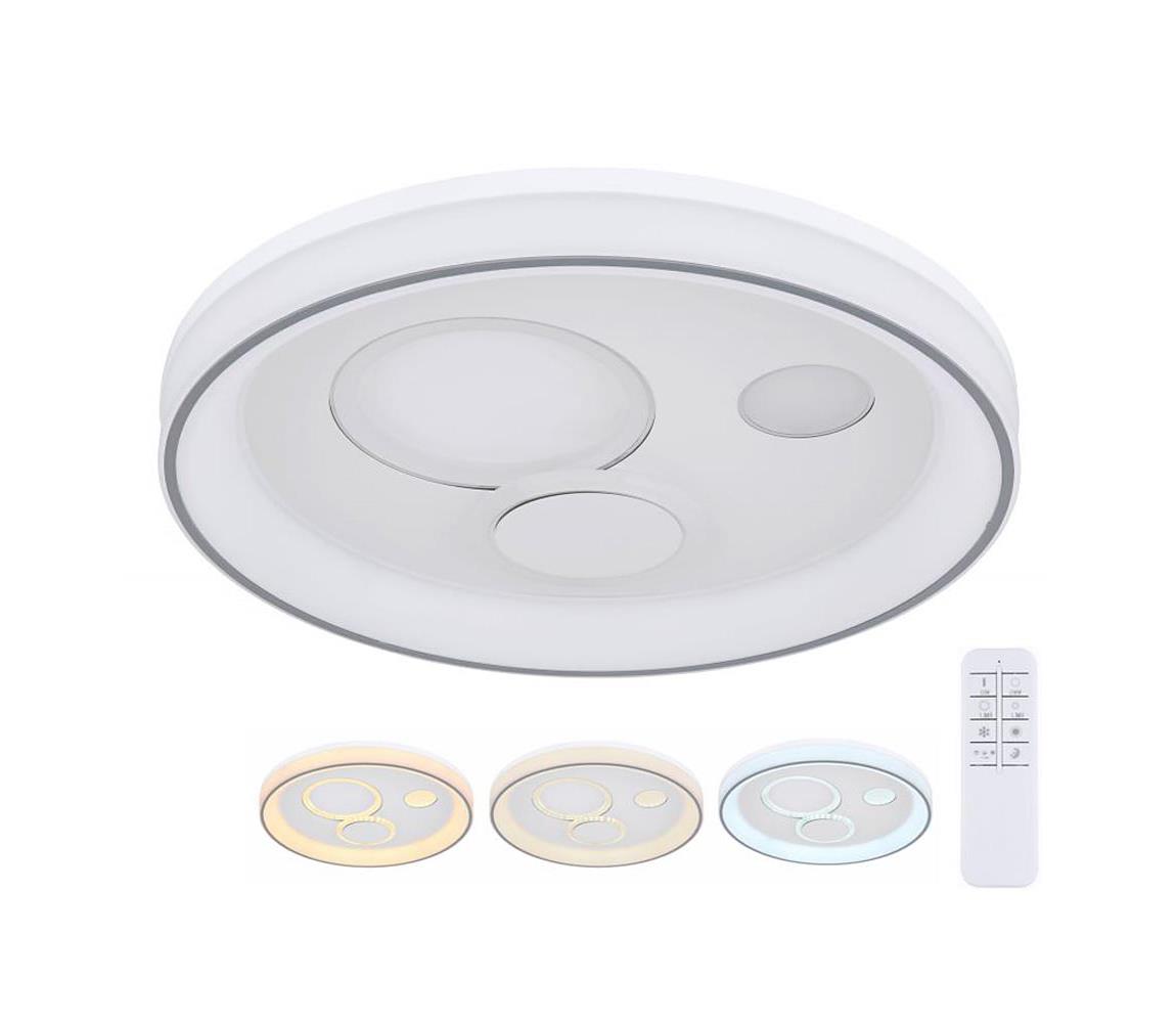 Plafonieră LED dimabilă Globo 48423-36 ROBA LED/36W/230V + telecomandă