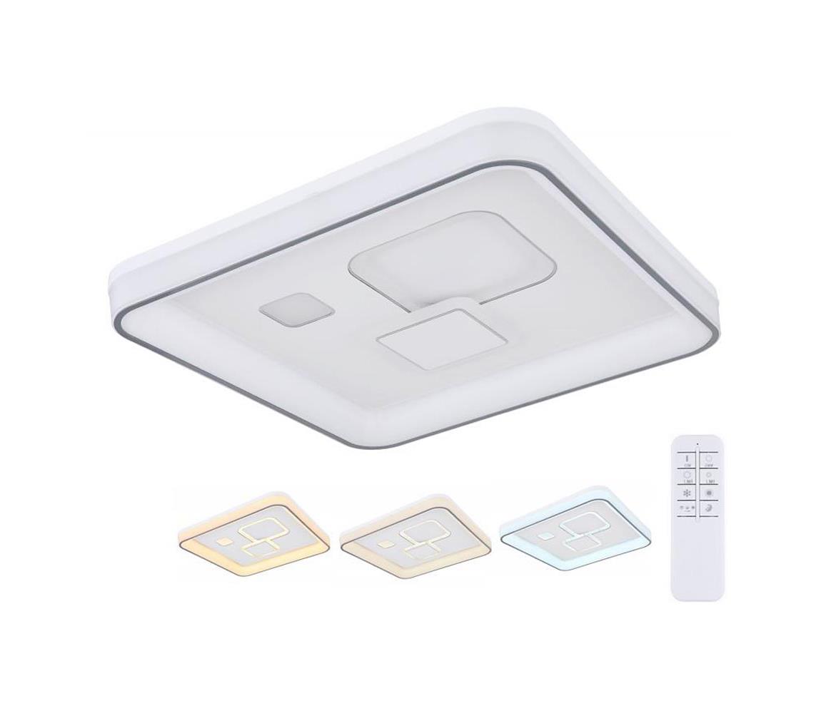 Plafonieră LED dimabilă Globo 48424-36 ROBA LED/36W/230V + telecomandă