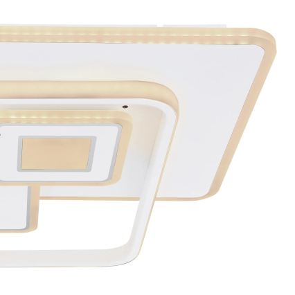 Globo - Plafonieră LED reglabilă LED/50W/230V 2700-6000K Wi-Fi Tuya 50,3x50,3 cm + telecomandă