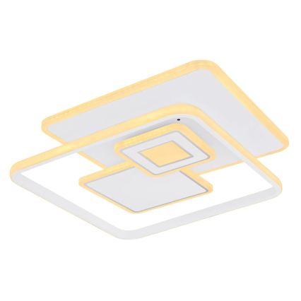 Globo - Plafonieră LED reglabilă LED/50W/230V 2700-6000K Wi-Fi Tuya 50,3x50,3 cm + telecomandă