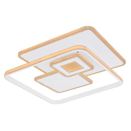 Globo - Plafonieră LED reglabilă LED/50W/230V 2700-6000K Wi-Fi Tuya 50,3x50,3 cm + telecomandă