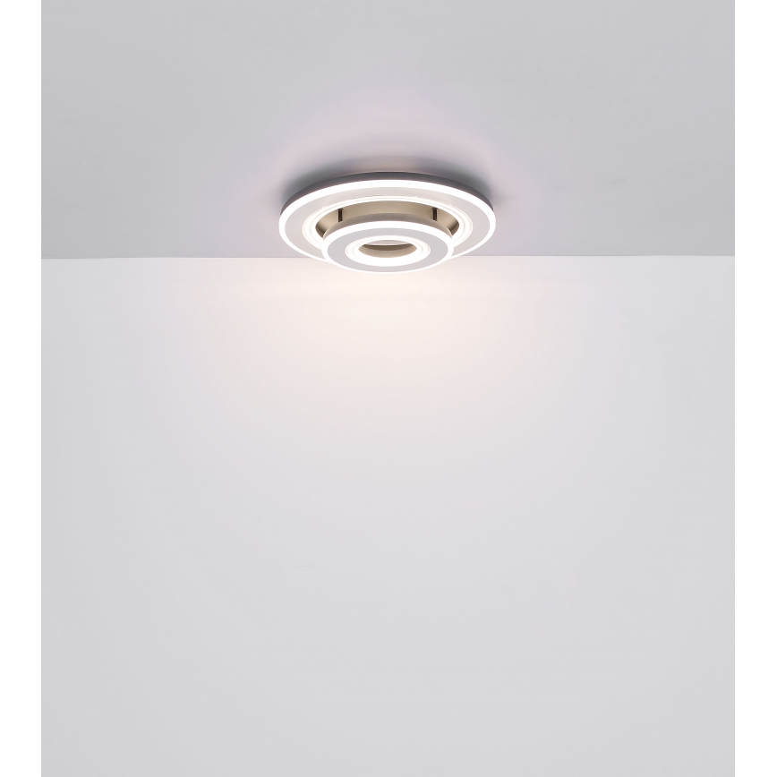 Globo - Plafonier LED reglabil intensitate LED/50W/230V 2700-6000K cu telecomandă