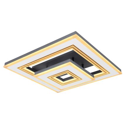 Globo - Plafonier LED reglabil intensitate LED/50W/230V 2700-6000K cu telecomandă