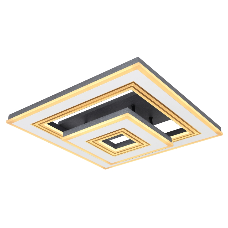 Globo - Plafonier LED reglabil intensitate LED/50W/230V 2700-6000K cu telecomandă