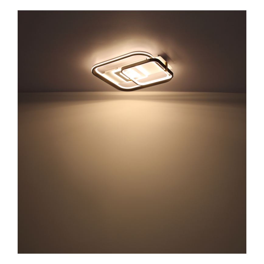 Globo 48459-48 - Plafonieră LED reglabilă ANI LED/48W/230V 2700-6000K 48x52 cm + telecomandă