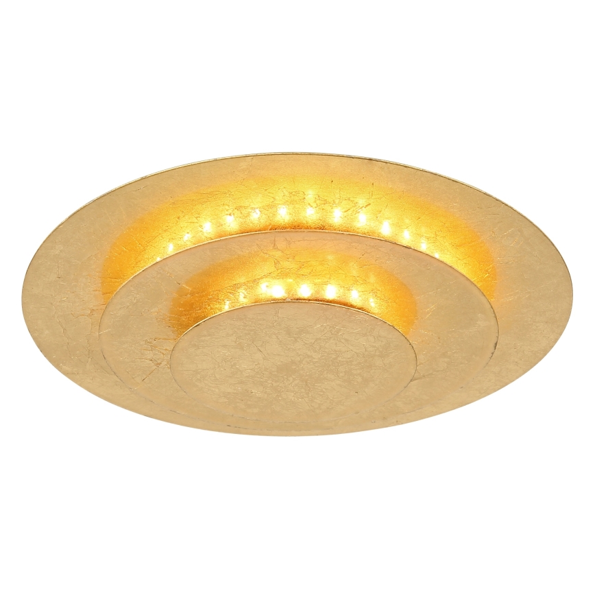 Globo - Plafonieră cu LED 18W/230V 3000K Ø 18 cm, aurie