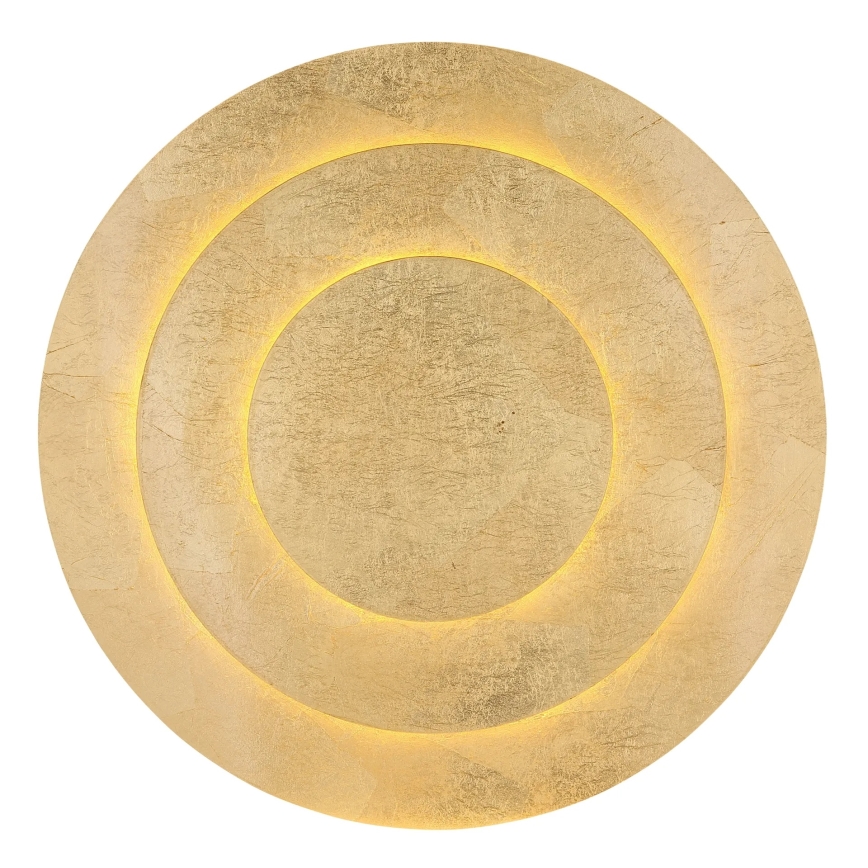 Globo - Plafonieră LED, 24W, 230V, 3000K, Ø 35 cm, aurie