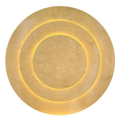 Globo - Plafonieră LED, 40W, 230V, 3000K (lumină caldă), Ø 49 cm, auriu