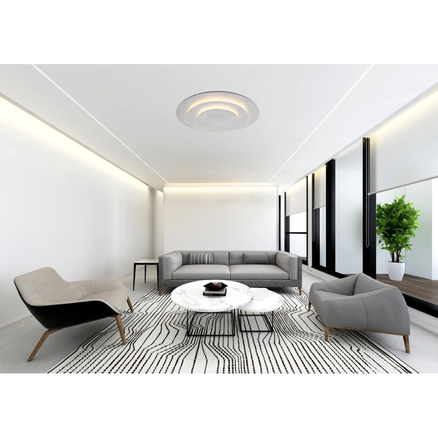 Globo - Plafonieră LED LED/40W/230V 3000K Ø 49 cm argintie
