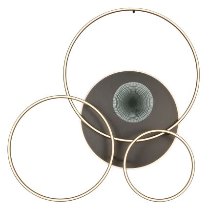 Globo - Plafonier LED dimabil 70W/230V 2700-6500K auriu + telecomandă