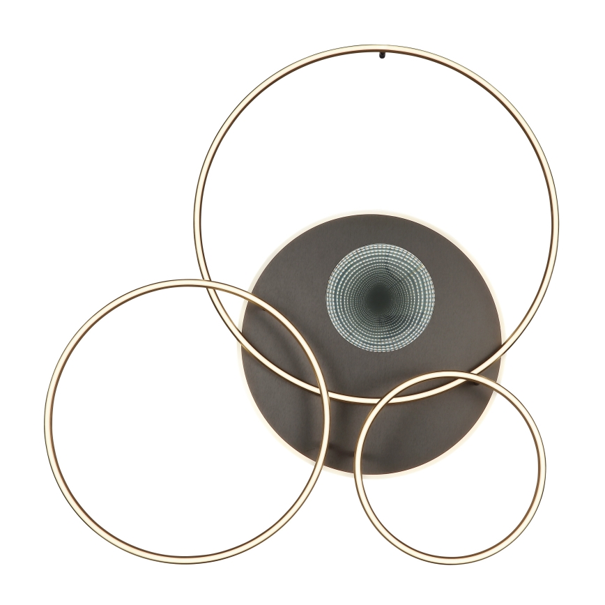 Globo - Plafonier LED dimabil 70W/230V 2700-6500K auriu + telecomandă