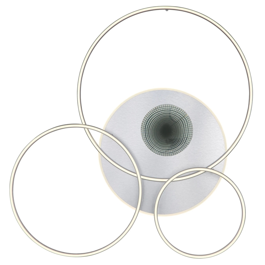 Globo - Plafonieră LED dimabilă LED/70W/230V 2700-6500K Wi-Fi Tuya crom mat + telecomandă