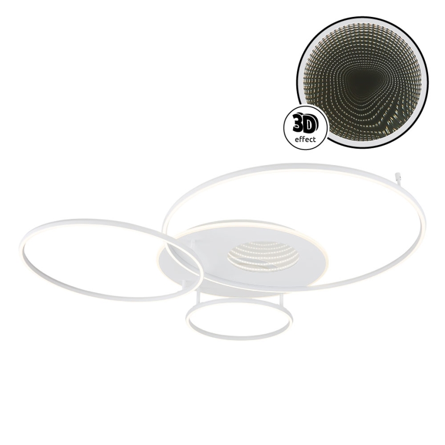 Globo - Plafonieră LED dimabilă LED/70W/230V 2700-6500K 105x26,5 cm albă + telecomandă
