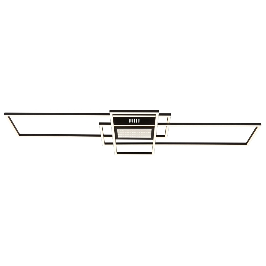 Globo - Plafonieră LED reglabilă LED/60W/230V 2700-6500K 42x110,8 cm neagră + telecomandă