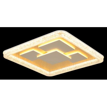 Globo - Plafonieră LED/40W/230V 3000K 48,8x48,8 cm aurie