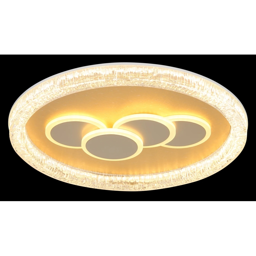 Globo - Plafonieră LED 40W/230V 3000K Ø 49,5 cm, auriu