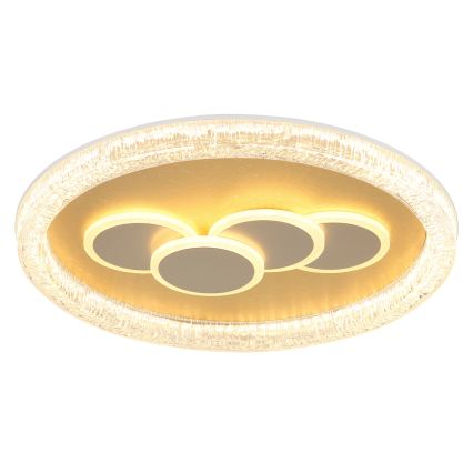 Globo - Plafonieră LED 40W/230V 3000K Ø 49,5 cm, auriu