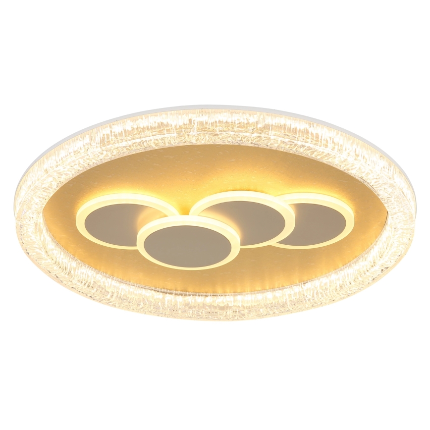 Globo - Plafonieră LED 40W/230V 3000K Ø 49,5 cm, auriu