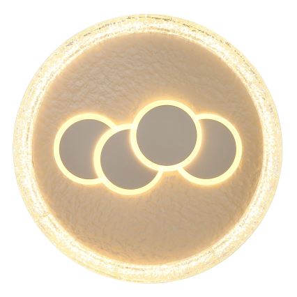 Globo - Plafonieră LED 40W/230V 3000K Ø 49,5 cm, auriu