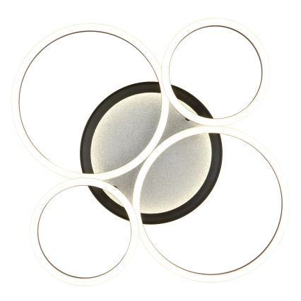 Globo - Plafonieră LED, 40W/230V, 4000K, 72x52 cm, neagră