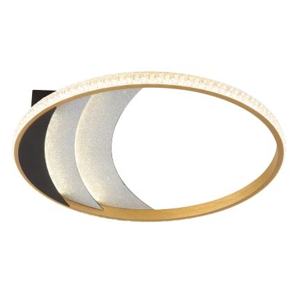 Globo - Plafonieră LED/24W/230V 3000/4000/6000K diam. 41 cm aurie