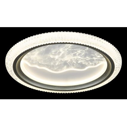 Globo - Plafonieră LED/28W/230V 3000/4200/6000K diametru 39,5 cm argintie