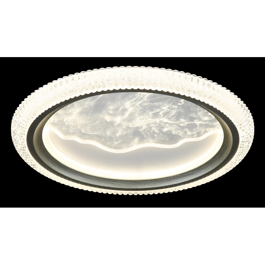 Globo - Plafonieră LED/28W/230V 3000/4200/6000K diametru 39,5 cm argintie