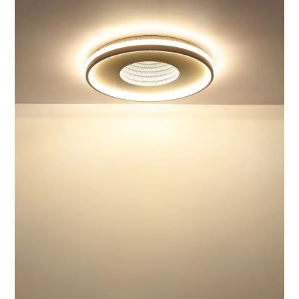 Globo - Plafonieră LED dimabilă, 40W/230V, 2700-6500K, Ø 50,5 cm, cu telecomandă