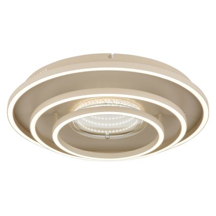 Globo - Plafonieră LED 40W/230V, 3000/4000/6000K, Ø 51 cm, bej