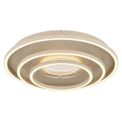 Globo - Plafonieră LED 40W/230V, 3000/4000/6000K, Ø 51 cm, bej