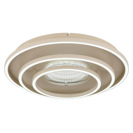 Globo - Plafonieră LED 40W/230V, 3000/4000/6000K, Ø 51 cm, bej