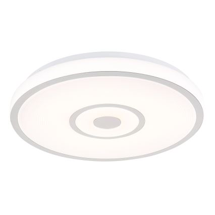 Globo - Plafonieră LED/24W/230V 3000/4000/6000K Ø 38 cm alb/crom mat
