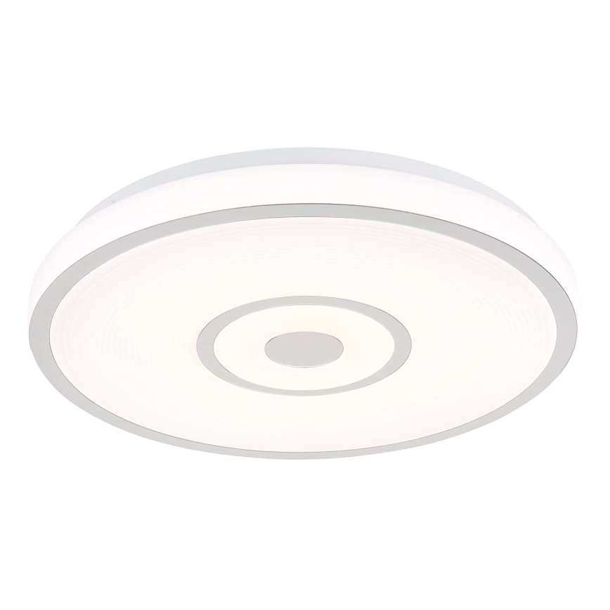 Globo - Plafonieră LED/24W/230V 3000/4000/6000K Ø 38 cm alb/crom mat