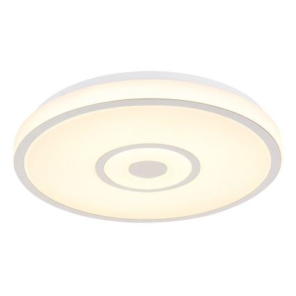 Globo - Plafonieră LED/24W/230V 3000/4000/6000K Ø 38 cm alb/crom mat