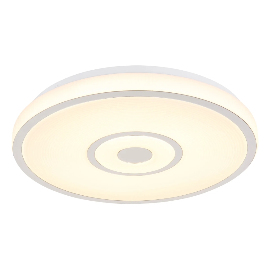 Globo - Plafonieră LED/24W/230V 3000/4000/6000K Ø 38 cm alb/crom mat