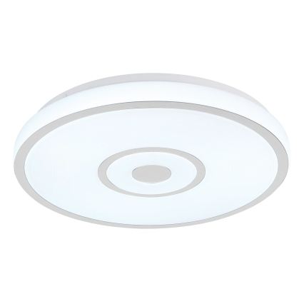 Globo - Plafonieră LED/24W/230V 3000/4000/6000K Ø 38 cm alb/crom mat