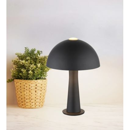 Globo - Lampă de masă 1xE14/25W/230V neagră