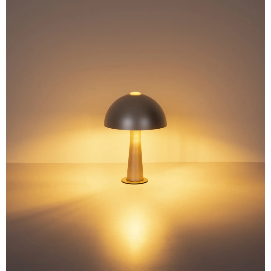 Globo - Lampă de masă 1xE14/25W/230V bej