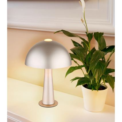 Globo - Lampă de masă 1xE14/25W/230V crem