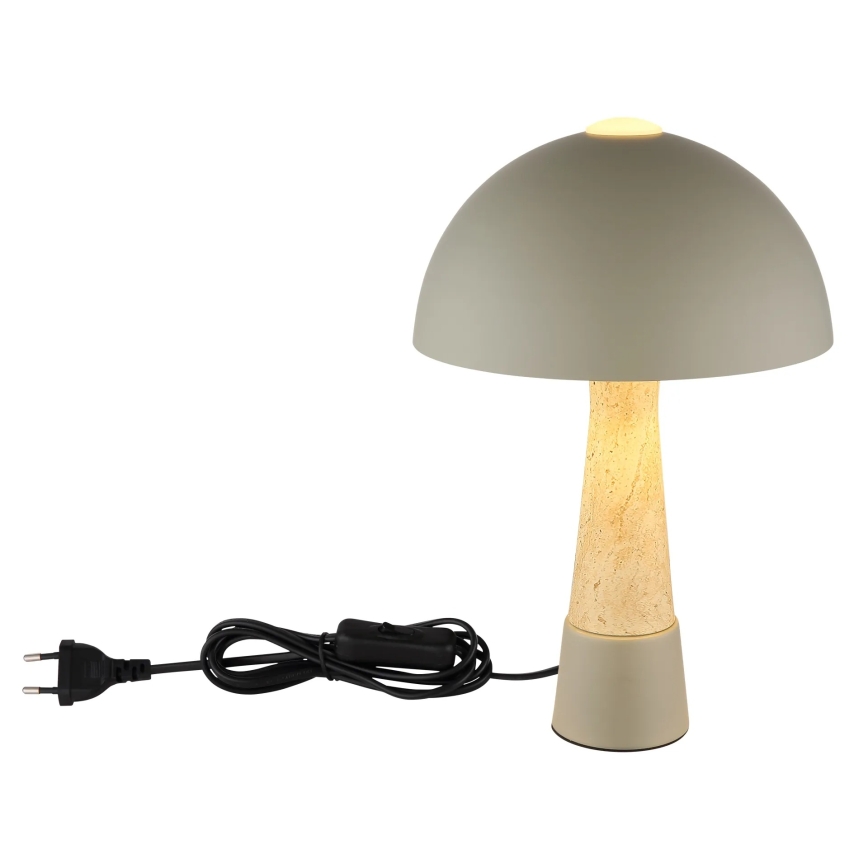 Globo - Lampă de masă 1xE27ILLU/40W/230V gri