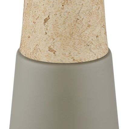 Globo - Lampă de masă 1xE27ILLU/40W/230V gri