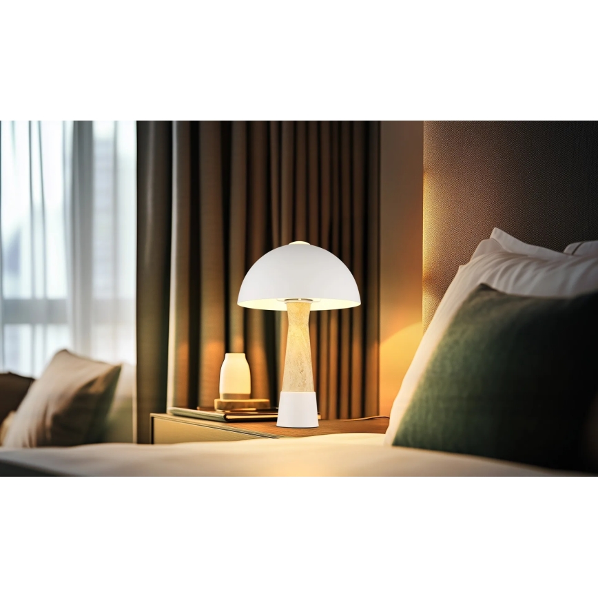 Globo - Lampă de masă 1xE27ILLU/40W/230V crem