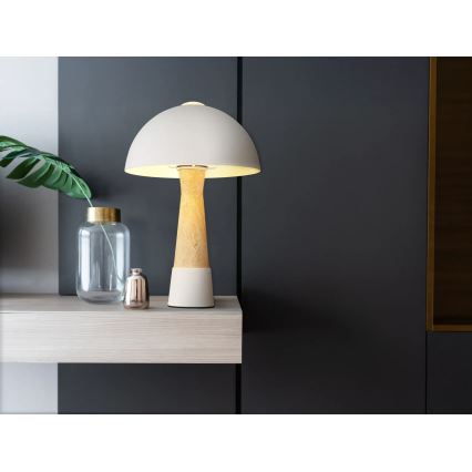 Globo - Lampă de masă 1xE27ILLU/40W/230V crem