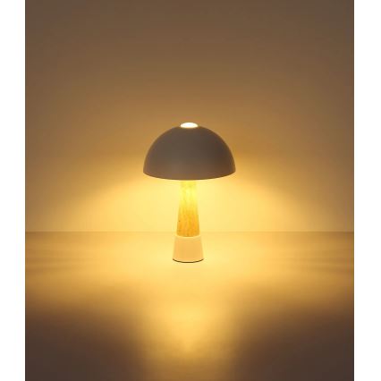Globo - Lampă de masă 1xE27ILLU/40W/230V crem