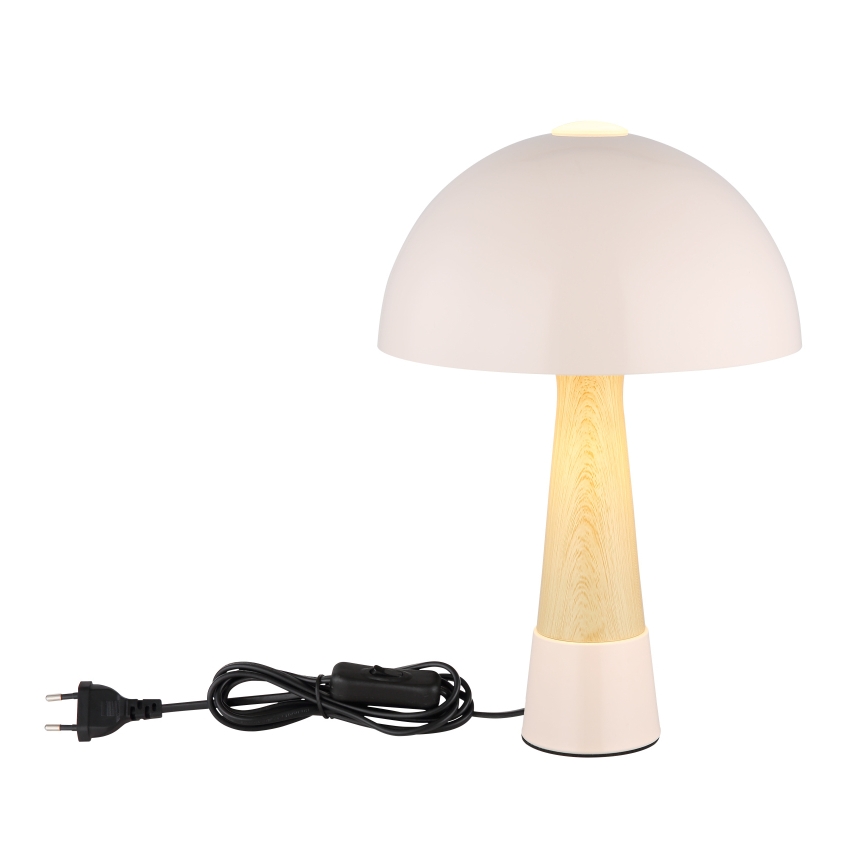 Lampă de masă Globo 1xE27ILLU/40W/230V bej