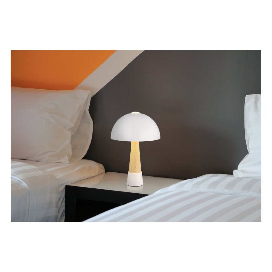 Globo - Lampă de masă 1xE27ILLU/40W/230V albă