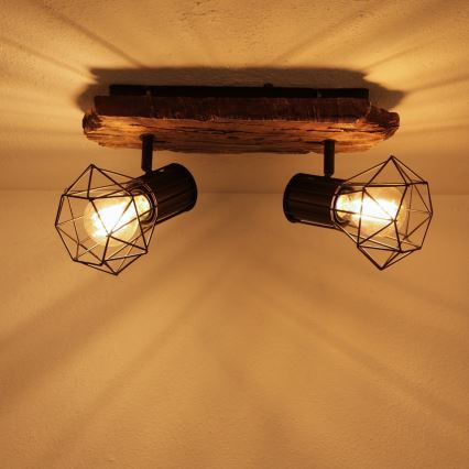 Globo - Spot cu 2 becuri E27/60W/230V